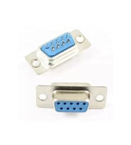 9 Pin Dişi D-Sub Konnektör DB9 Lehim Tipi RS232 Seri PC