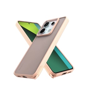 Newface Xiaomi Redmi Note 13 Pro 5G Kılıf Elegant Kapak - Pudra