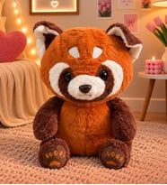 Turuncu Tilki Peluş Oyuncak 45 cm – Sevimli Büyük Boy Tilki