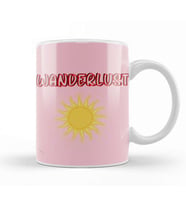 funny Travel gift design lover Trippin Wanderlust Journey Adventurer Vacation Kupa Bardak Porselen