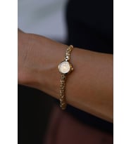 14 Ayar Altın Saat Model Bileklik