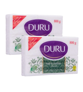 Duru Beyaz Kalıp Sabun 800 gr  x 2 Adet