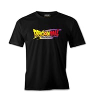 Dragon Ball Daima Logo Siyah Erkek Tshirt