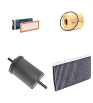 Bosch Filtre Bakım Seti Citroen DS DS4 4 1.6 THP Benzin 156 Beygir Hava + Yağ F + Yakıt F. + Polen Sardes