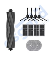 DREAME X30PRO-L10S PRO ULTRA-X30 ULTRA UYUMLU 1 Ana Fırça 4 Yan Fırça 4 Filtre 2 Mop
