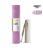 JOINFIT Pro Yoga Matı HD 5mm -Kaymaz Yüzey Yüksek Yoğunluklu Konfor- Fitness Pilates Minderi (Pembe)