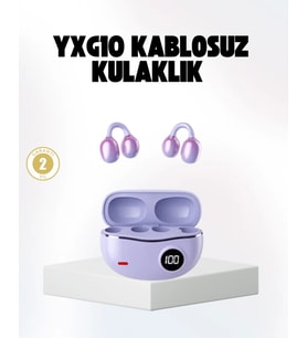 Bluetooth YXG10 Kulak Arkası Tasarım Cilt Dostu Silikon Hafif Yapı