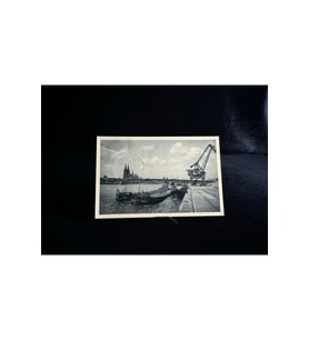 Almanya Köln Kartpostal Özel Gün Pullu ve Damgalı Bundesgartenschau 1957
