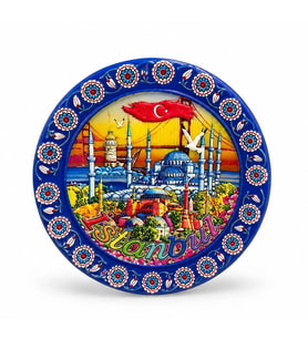 İstanbul Temalı Seramik Magnet Alk5851
