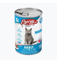Energy Ton Balıklı Yetişkin Yaş Kedi Maması - 400 g
