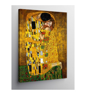 Kanvas Tablo Gustav Klimt The Kiss Öpücük, 50cm x 70cm