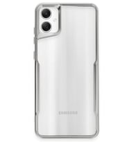 Galaxy A05 Kılıf Boyi Silikon Kapak - Gümüş