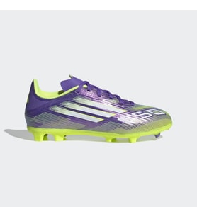 adidas JH7747 F50 LEAGUE FG-MG J Çocuk Krampon (Mor)