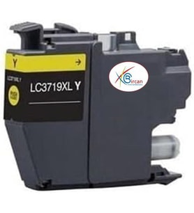 Brother Uyumlu LC-3719XL Sarı Muadil Kartuş Yüksek Kapasiteli
