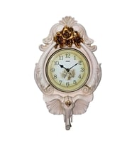 Duvar Saati Fil Temalı Büyük Polyester Saat Ack No.1 48 x 84 cm (Karışık)