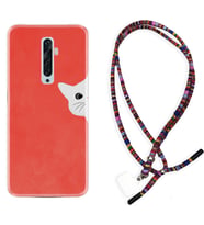 Oppo Reno 2Z 4 Lite 4 Pro 5 6 7 A31 Kılıf Boyun Asklı Rasta Silikon Kedoş 1735