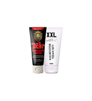 Xir 3xEffect Cream 50 ml Penis Sertleştirici Geciktirici Büyütücü Krem + Yanında 1 Adet 50 ml Kuş Büyüten XXL Cream Penis Büyütme Kremi