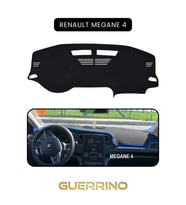 RENAULT Megane 4 TORPİDO KORUMA HALISI SİYAH KENAR