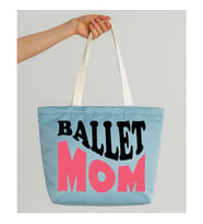 Ballet Mom Tasarım Mat Saten Çanta (Petrol Mavisi)