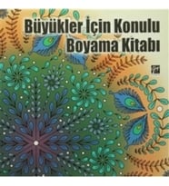 Büyükler İçin Konulu Boyama Kitabı