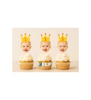 Doğum Günü Kürdan Süs Cupcake Süs Kişiye Özel Kürdan (10 Adet)