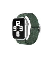 Apple Watch 42mm Kordon - Benekli Koyu Yeşil
