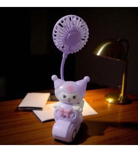 KUROMİ MASA LAMBASI MİNİ FAN KALEMTRAŞ MİNİ VANTİLATÖR USB ŞARJLI