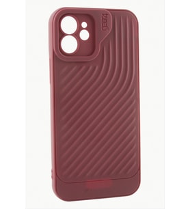 iPhone 12 6.1 Çizgili Lüx Gear Silikon Kılıf