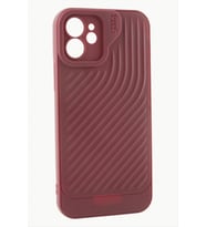iPhone 12 6.1 Çizgili Lüx Gear Silikon Kılıf