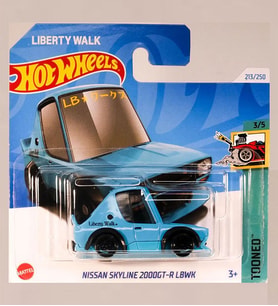 Hot Wheels - Nissan Skyline 2000 GT-R LBWK - Tooned (1/64)
