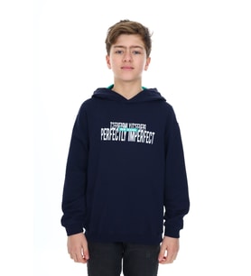 Toontoy Erkek Çocuk Baskılı Sweatshirt (Lacivert)
