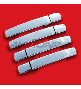 Nissan Navara Krom Kapı Kolu 2006-2015 Arası 4Kapı Paslanmaz Çelik