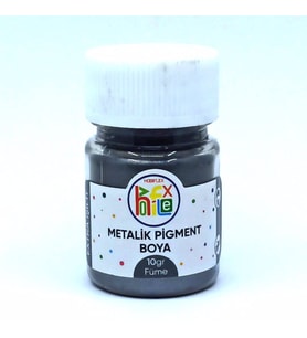 EPOKSİ REÇİNE METALİK SEDEFLİ PİGMENT TOZ BOYA FÜME 10 GR