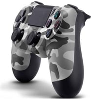 Ps4 Dualshock 4 Kablosuz Joystick Wireless Oyun Kolu  (PS4 / PC UYUMLU) (Gri - Mavi)