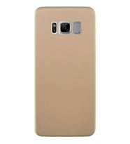 Zore Galaxy S8 ile Uyumlu Premier Silikon Kılıf Gold