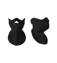 Motosiklet Neopren Maske Uzun Model Rüzgar Geçirmez Motor Maske (Siyah)