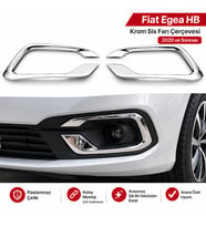 Fiat Egea HB Krom Sis Farı Çerçevesi 2020 ve Sonrası