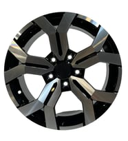 4 Adet DY-1266 7*16 5*114.3 ET40 66.1 BLACK MACK JANT (Takım)