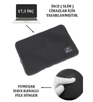 Macbook Kılıfı 17.3'' ve 17'' inç File Sünger 8683255011568 