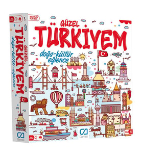 Güzel Türkiyem Eğitici Oyun - Mavi Su Dünyası (Çok Renkli)