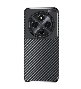 Xiaomi Redmi 14C Kılıf Auto Focus Karbon Kapak - Siyah