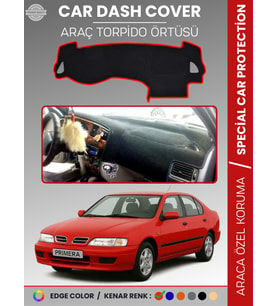 NİSSAN PRİMERA P11 (1996-2000) Torpido Örtüsü Premium Kalite Torpido Koruma Araca Özel UV Koruma