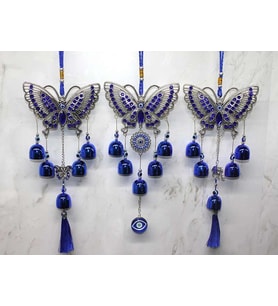 Metal Nazar Boncuğu Çan Alk3489