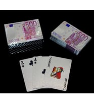 Euro Tasarımlı Gümüş İskambil Oyun Kartı Alk2812