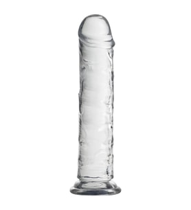 MYST COLOR Dildo Realistik Jel Dokuda Testissiz Ultra Yumuşak Şeffaf Yapay Penis 20 CM