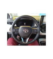 DİKİŞLİ DİREKSİYON KILIFI NOKTALI/KARBON DERİ SİYAH DİKİŞLİ TOYOTA COROLLA İÇİN HIZLI KARGO