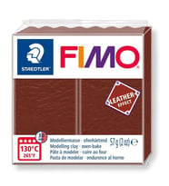 Staedtler Fimo Leather (Deri) Effect Polimer Kil 57 gr 779 Kestane 