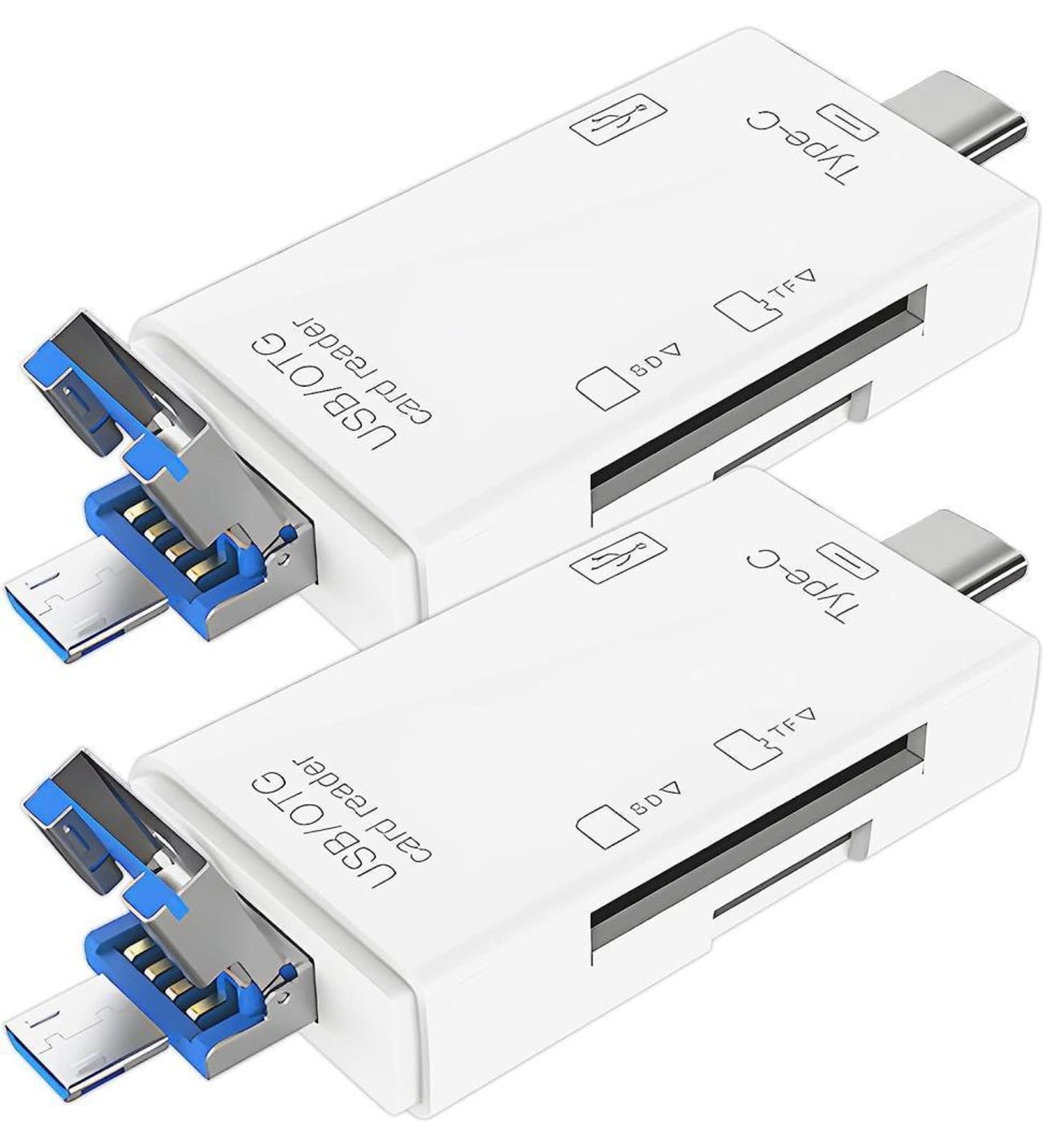 Torima 6 in 1 Kart Okuyucu Adaptör Usb-Otg Hub Type-C YD-40
