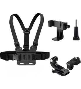 Tutucu Göğüs Askısı, 4 Parça, Gezi Seyahat ve Sürüşlerde Kullanmak için Insta360 X3, X2, X4, X5, ONE RS, GO 3, One X, Evo ile Uyumlu, ZR1130