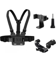 Tutucu Göğüs Askısı, 4 Parça, Gezi Seyahat ve Sürüşlerde Kullanmak için Insta360 X3, X2, X4, X5, ONE RS, GO 3, One X, Evo ile Uyumlu, ZR1130